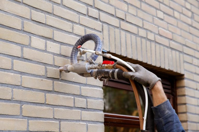 Different types of cavity wall insulation